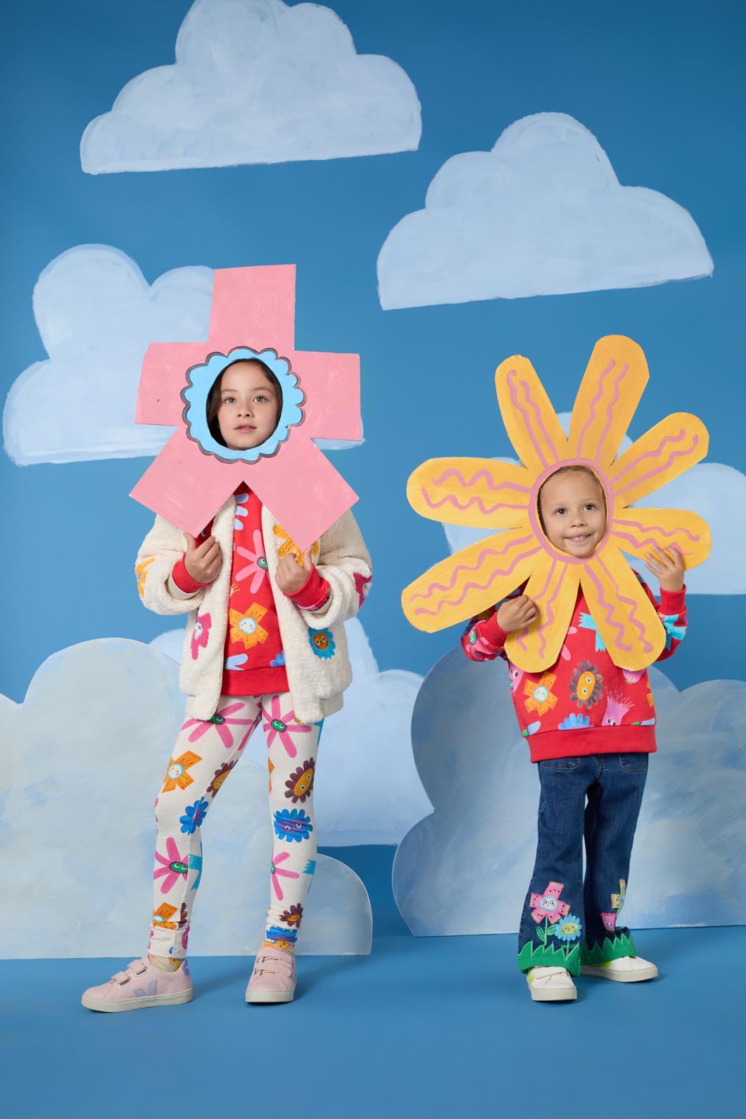 Gorman - Happy Floral Kids Legging - multi