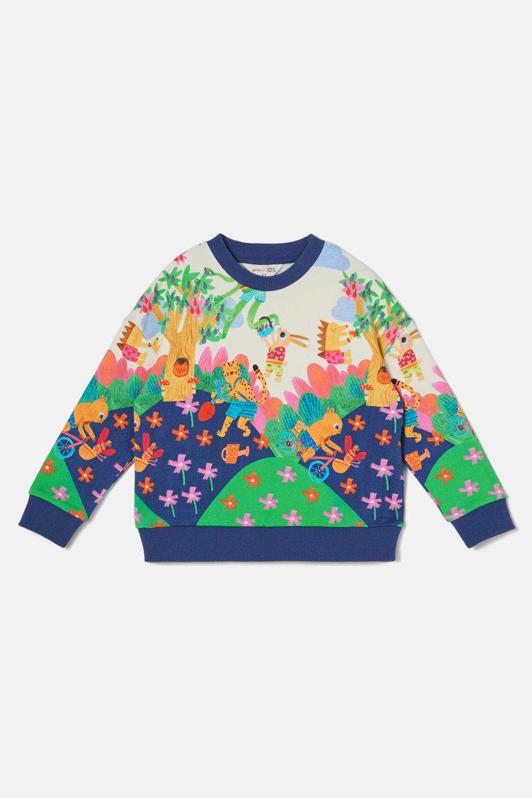 Gorman - Garden Kids Sweater - multi