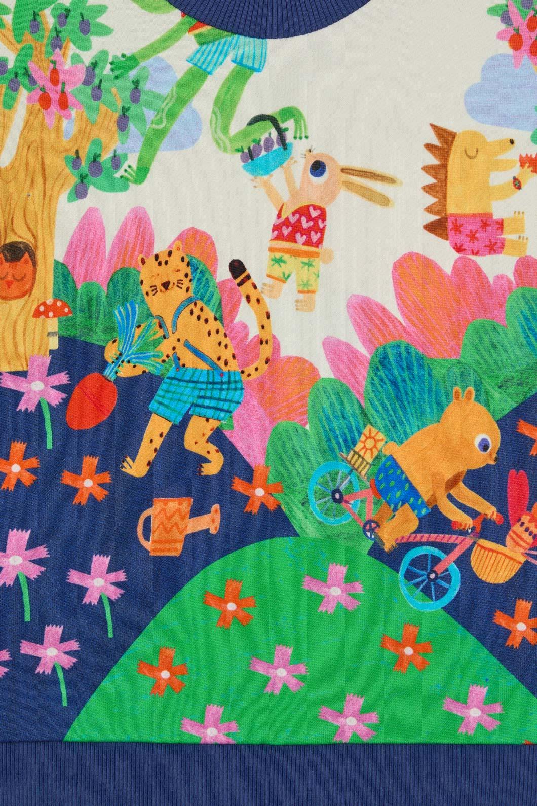 Gorman - Garden Kids Sweater - multi