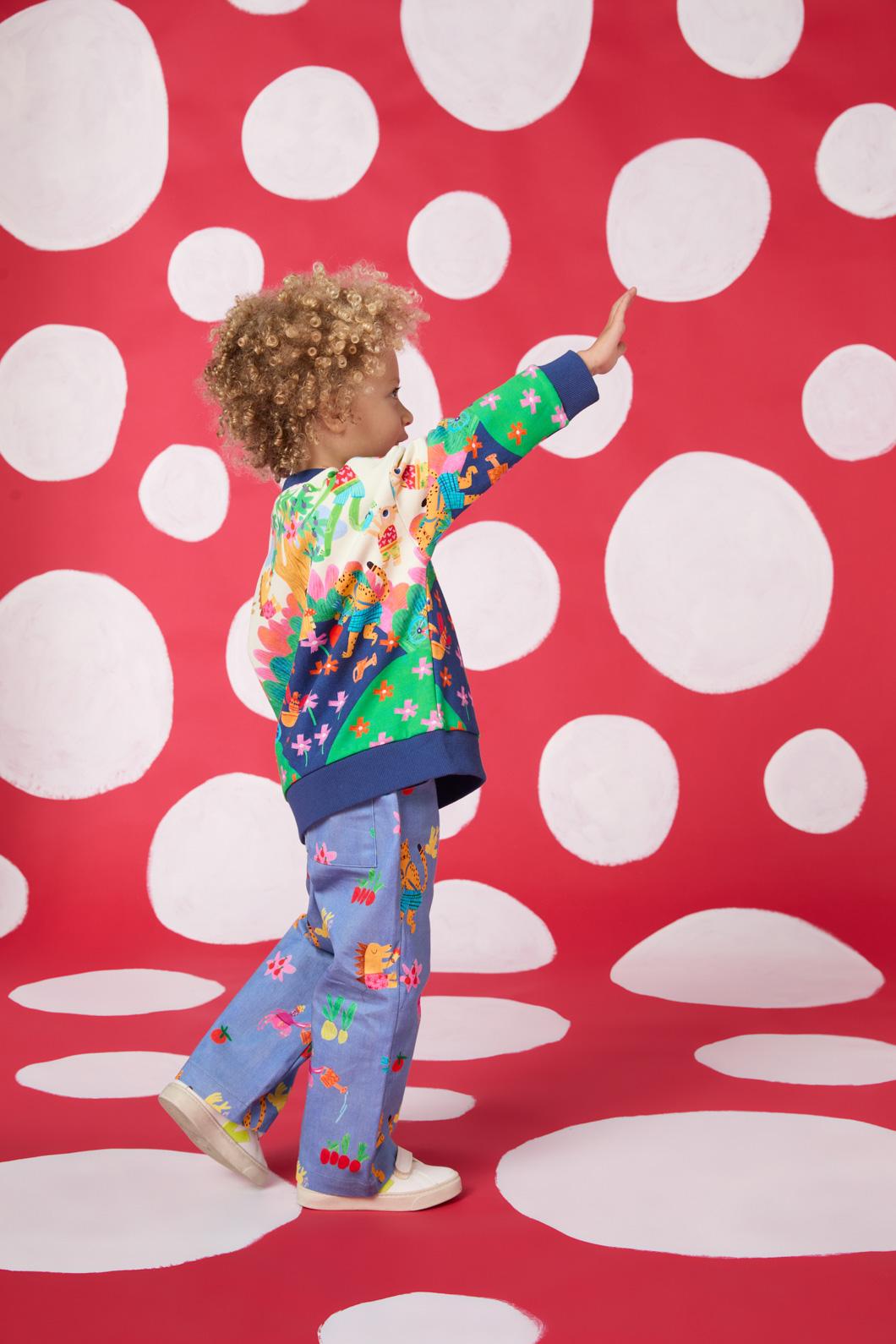 Gorman - Garden Kids Sweater - multi