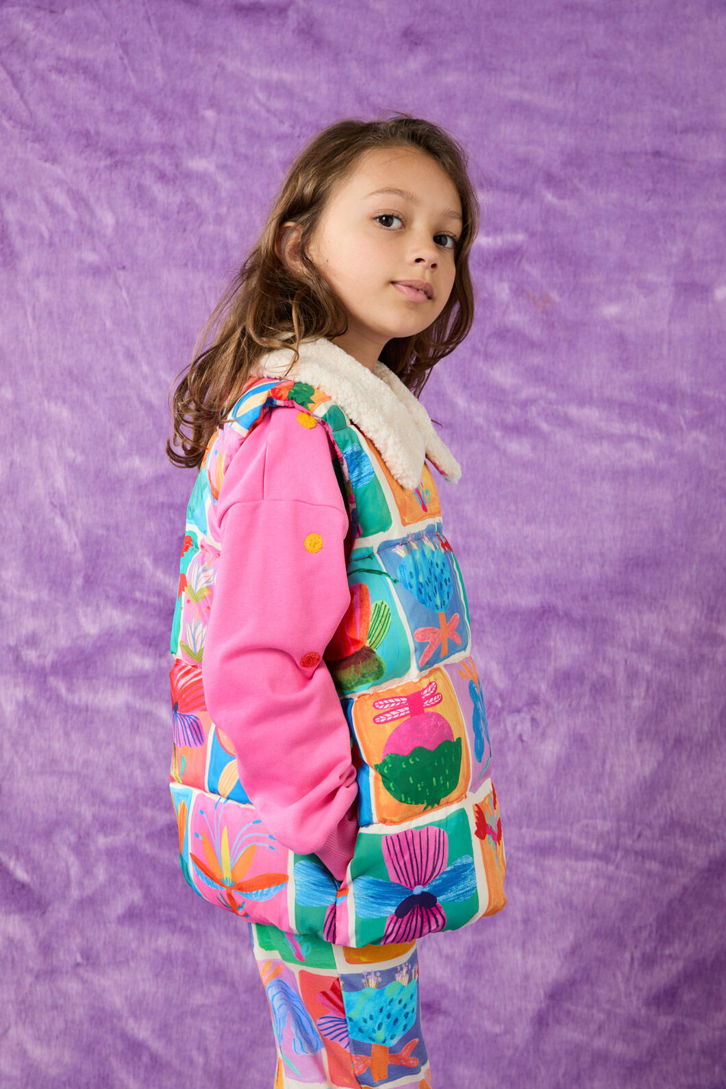 Gorman - Wild Blooms Kids Vest - multi