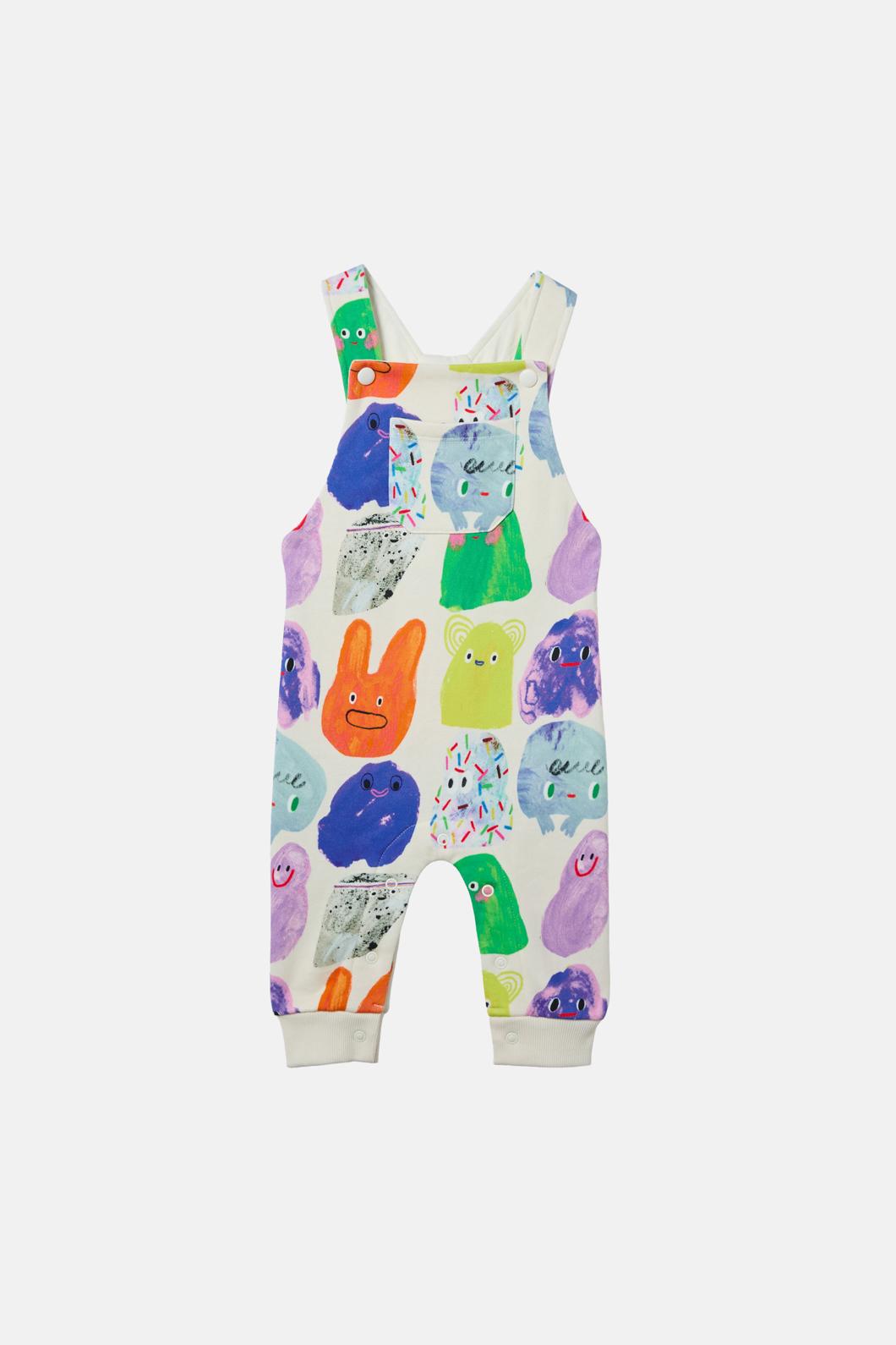 Gorman - Boo Baby Overalls - cream