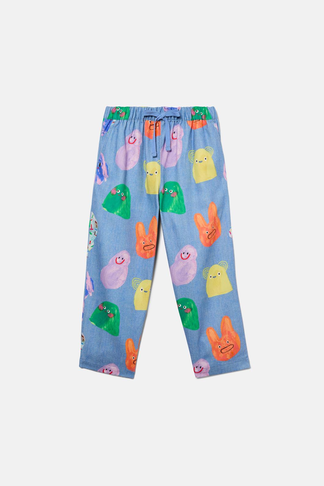 Gorman - Monster Kids Denim Pant - blue