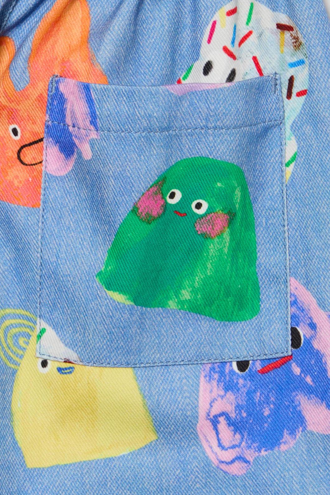 Gorman - Monster Kids Denim Pant - blue