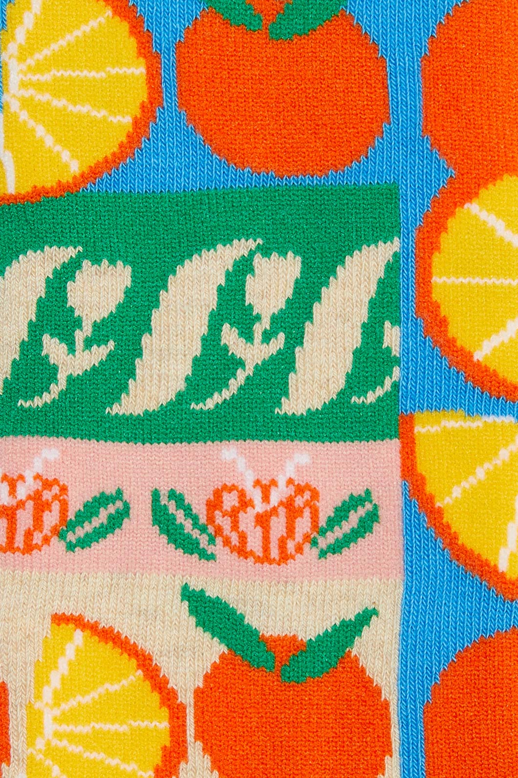 Gorman - Orange Kids Sock - print