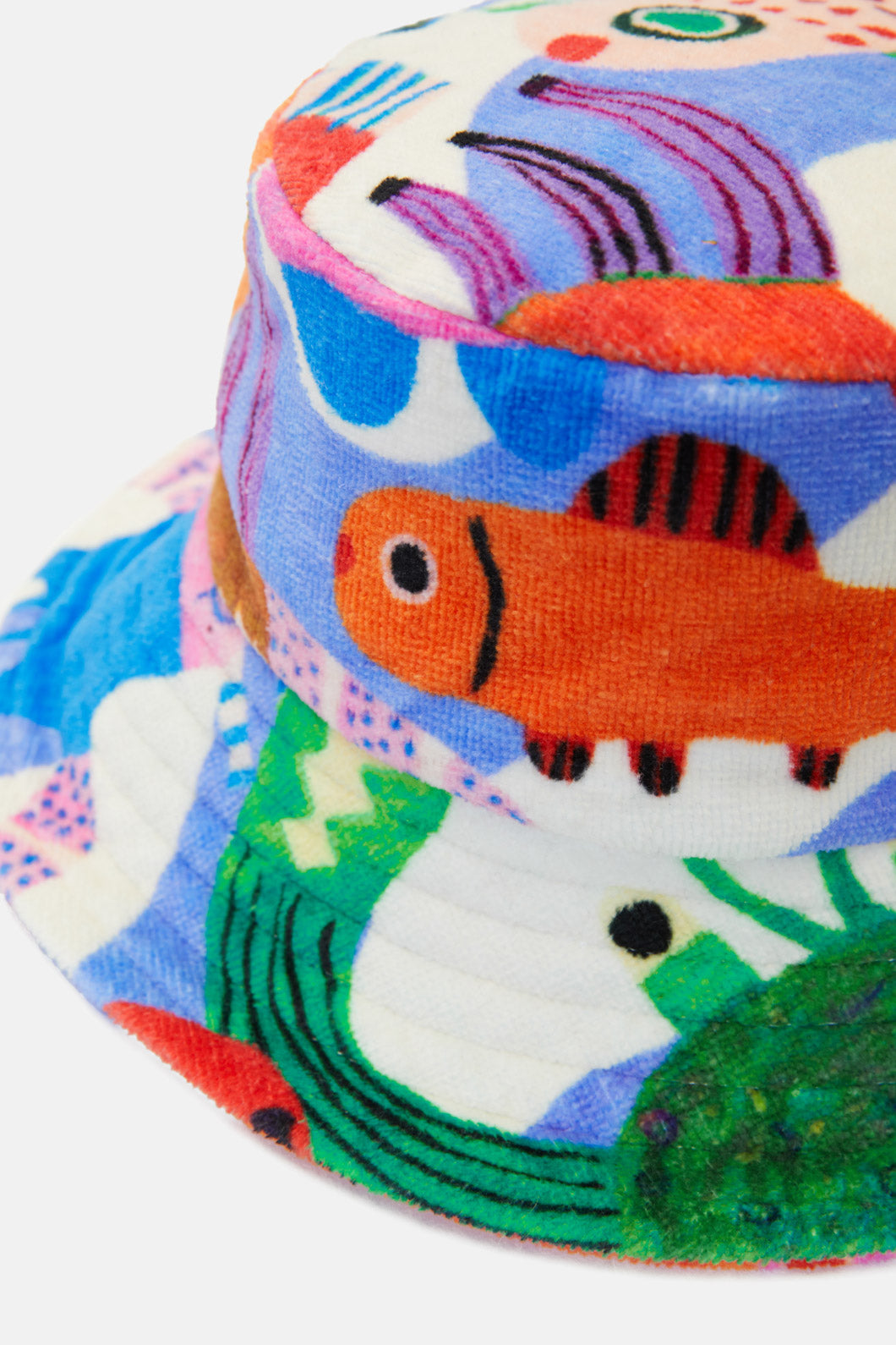 Gorman - Fishy Kids Swim Hat - print