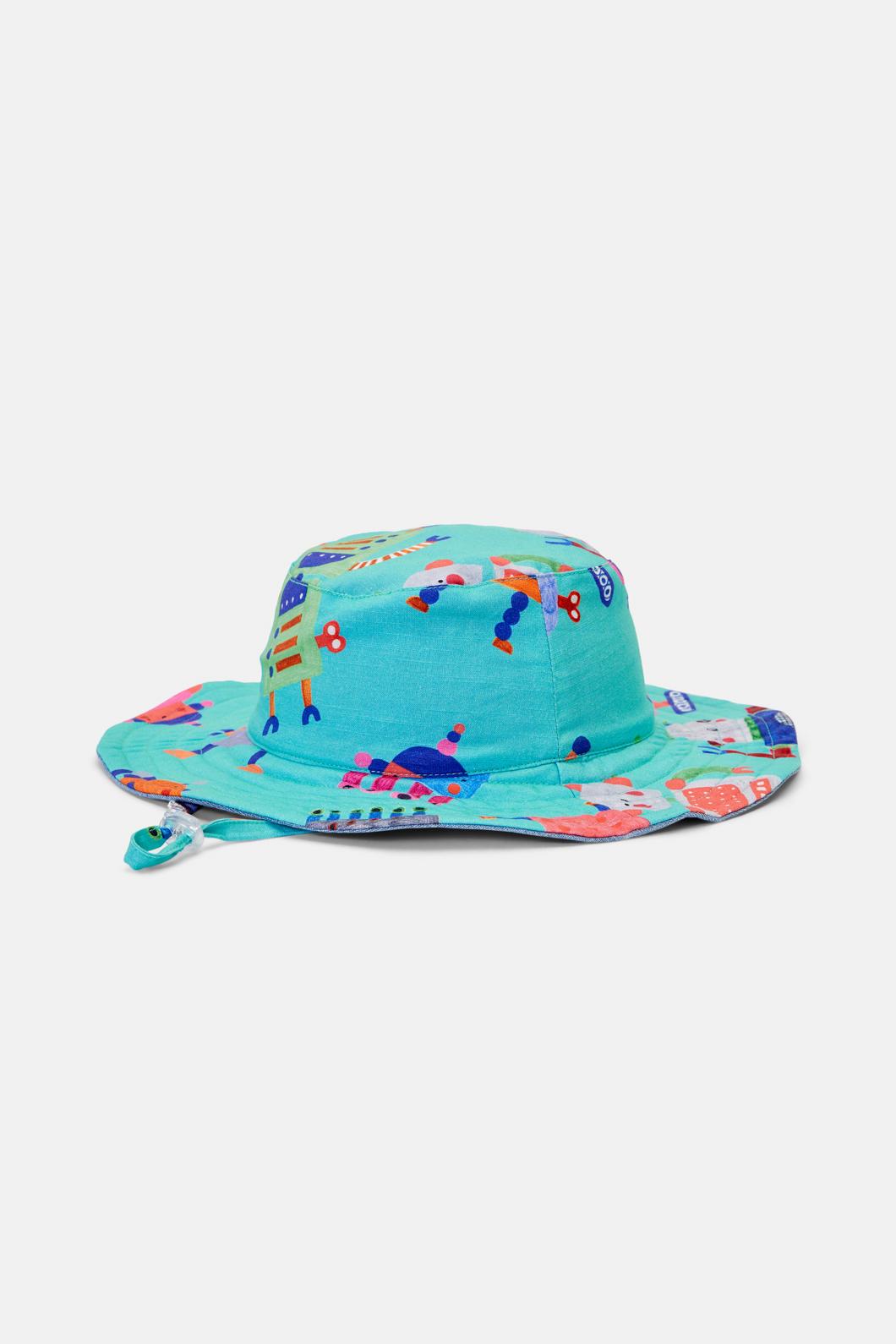 Gorman - Robots Kids Hat - green