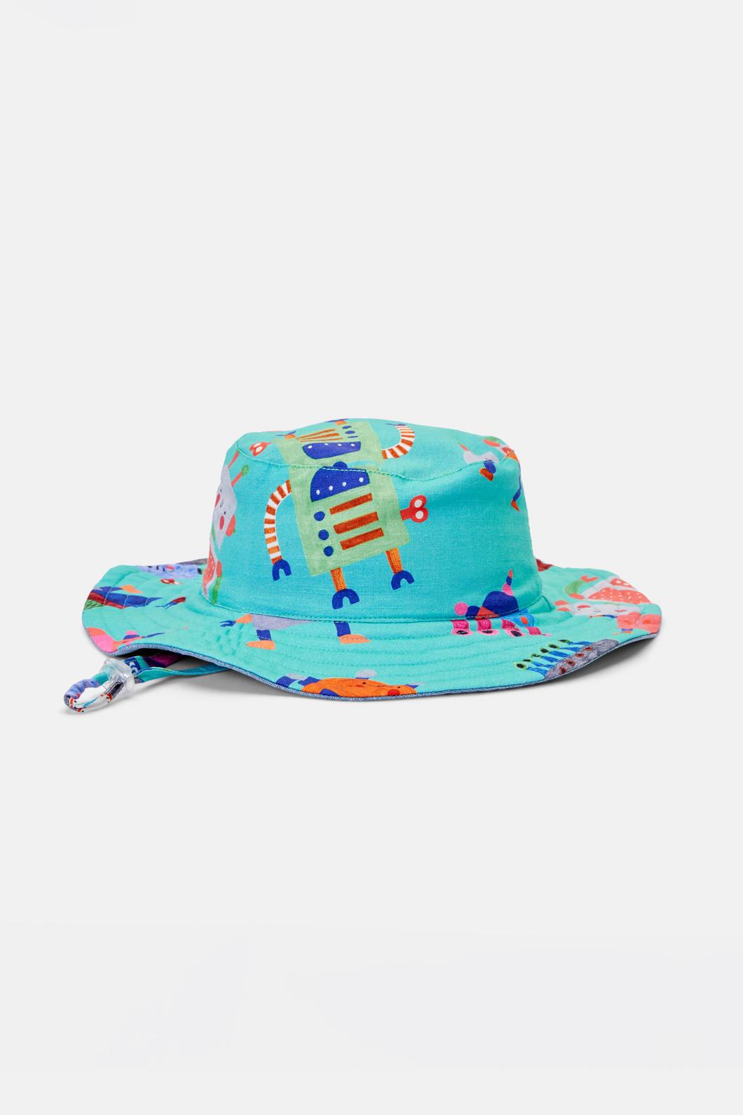 Gorman - Robots Kids Hat - green