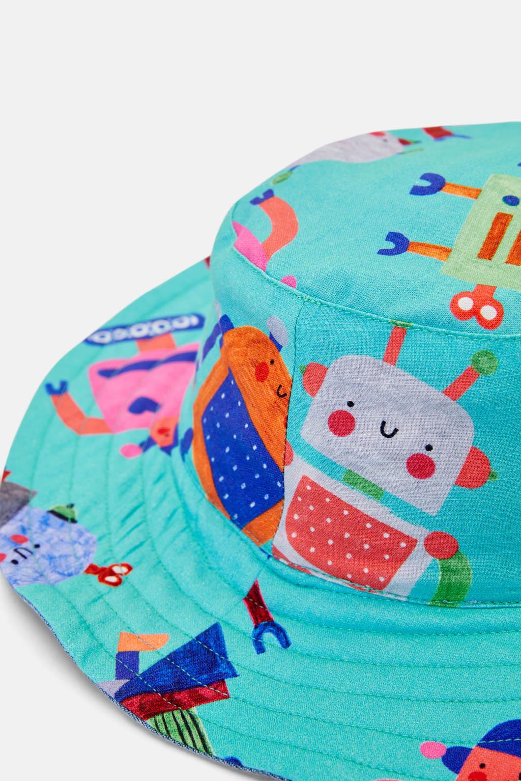 Gorman - Robots Kids Hat - green