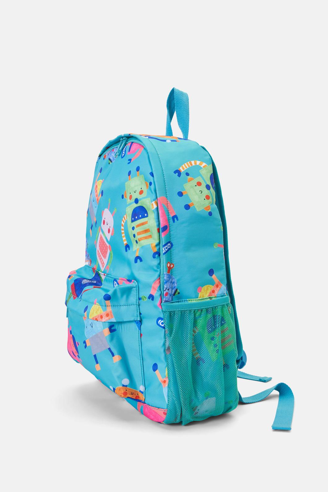 Gorman - Robots Kids Backpack - green