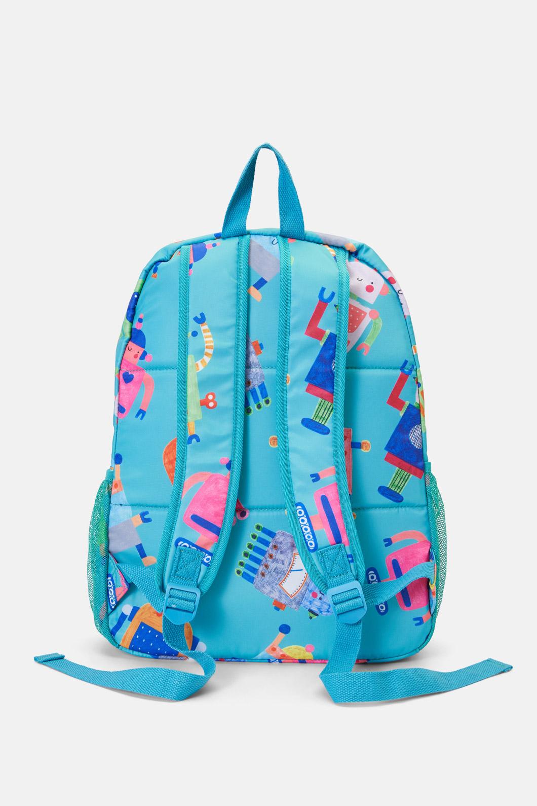 Gorman - Robots Kids Backpack - green