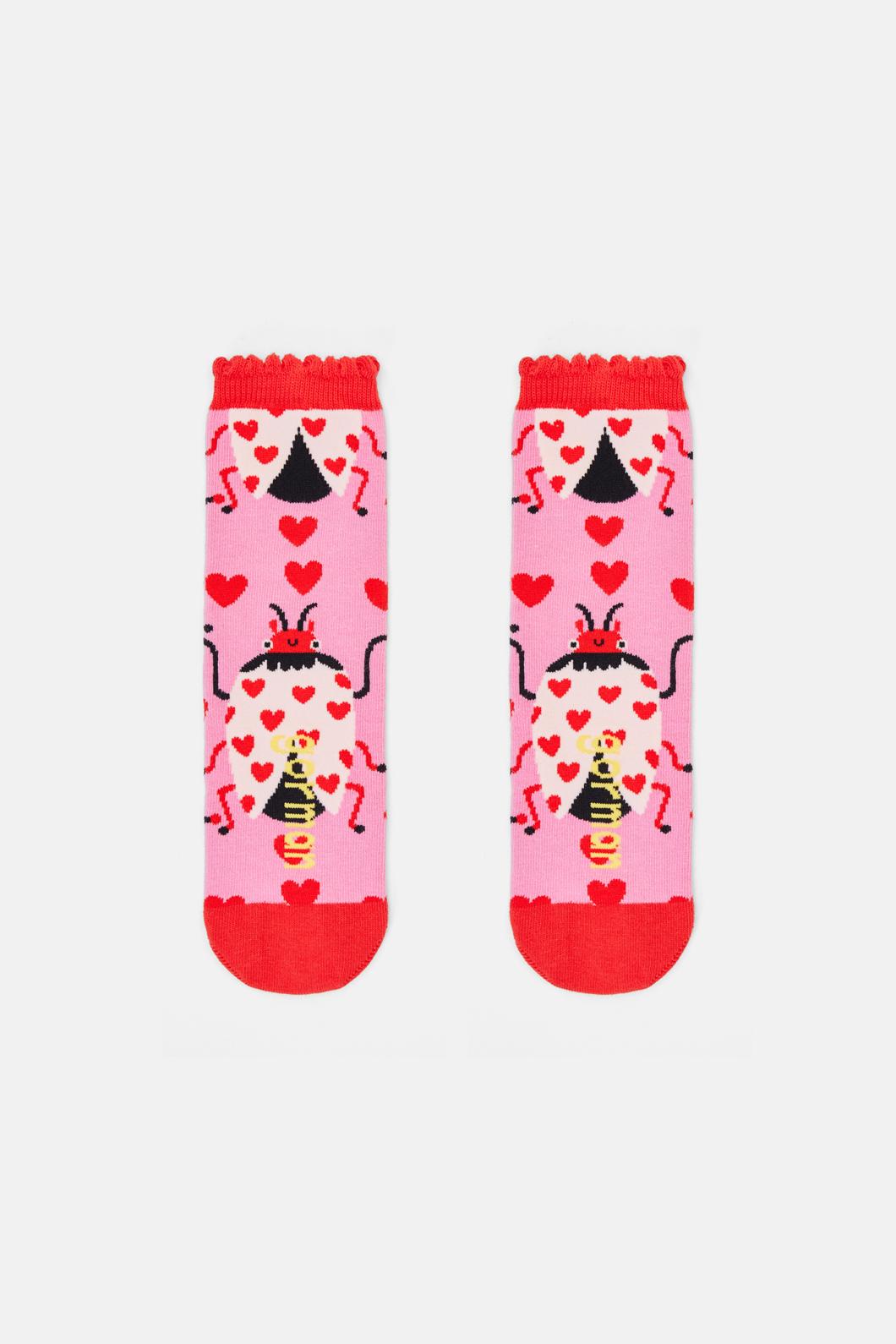 Gorman - Lovebug Kids Sock - pink