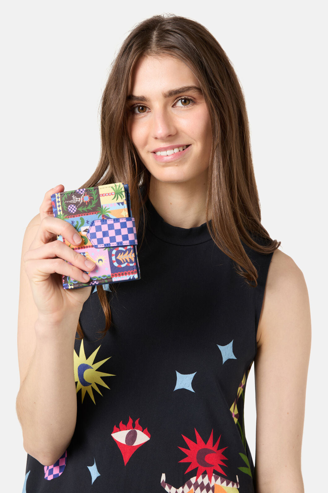 Gorman - Luna Cirque Slim Fold Wallet - print