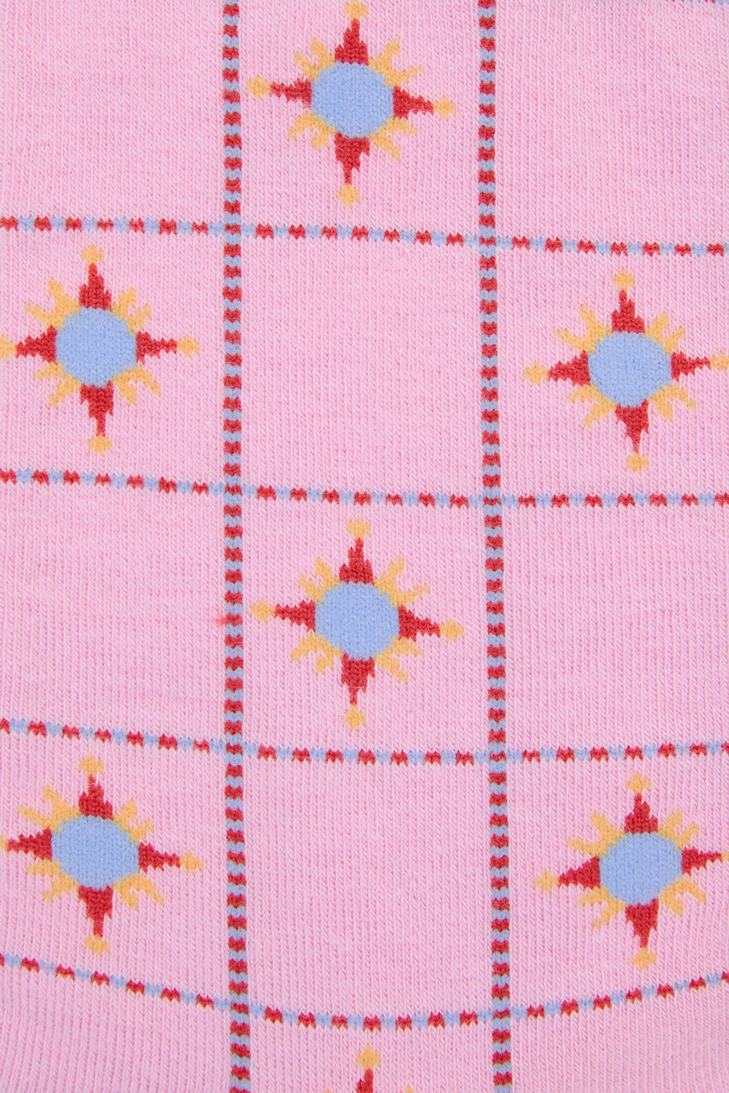 Gorman - Luna Cirque Grid Motif Socks - multi