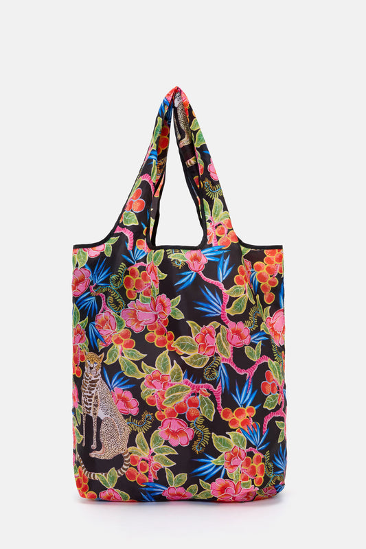 Gorman - Plum Harvest Shopper Tote - print