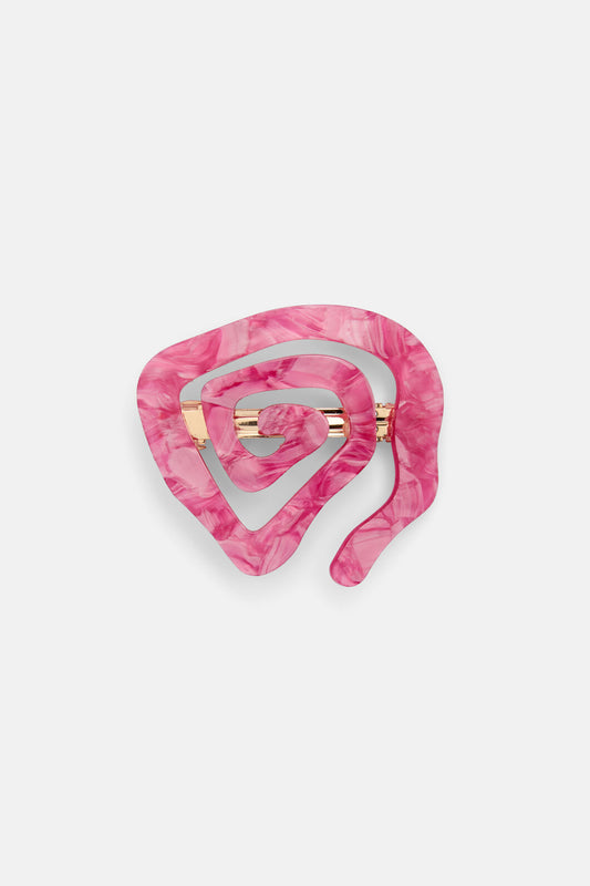 Gorman - Plum Harvest Swirl Clip - pink