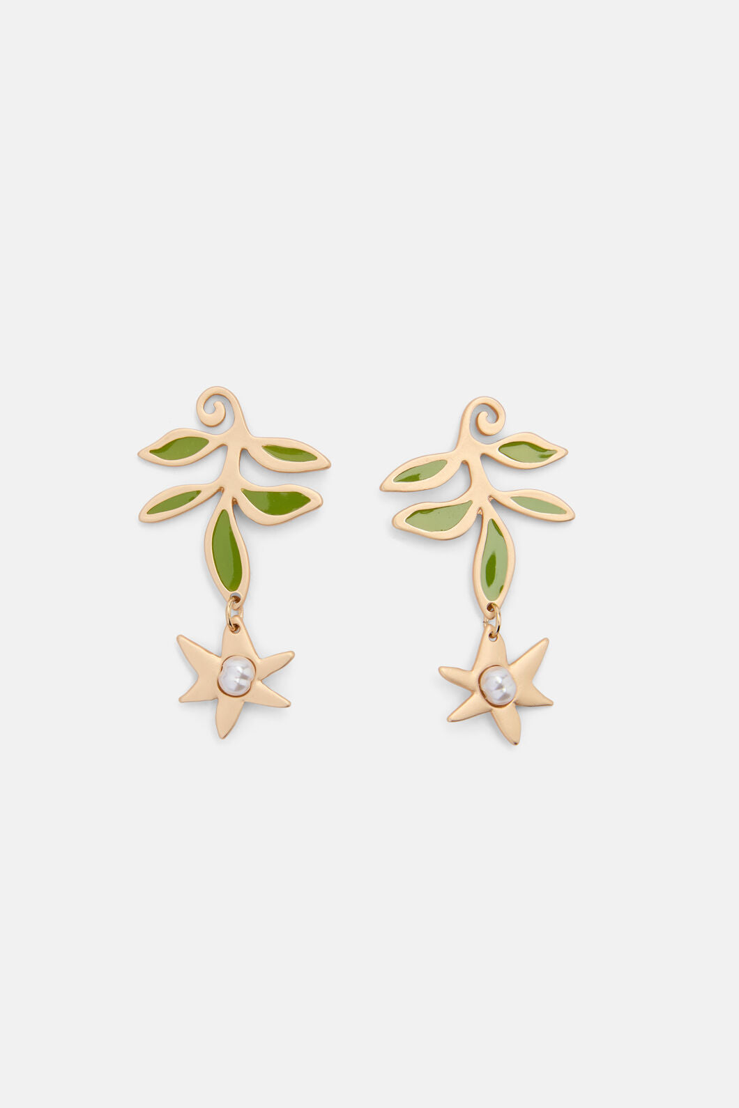 Gorman - Branching Out Earrings Gold - multi
