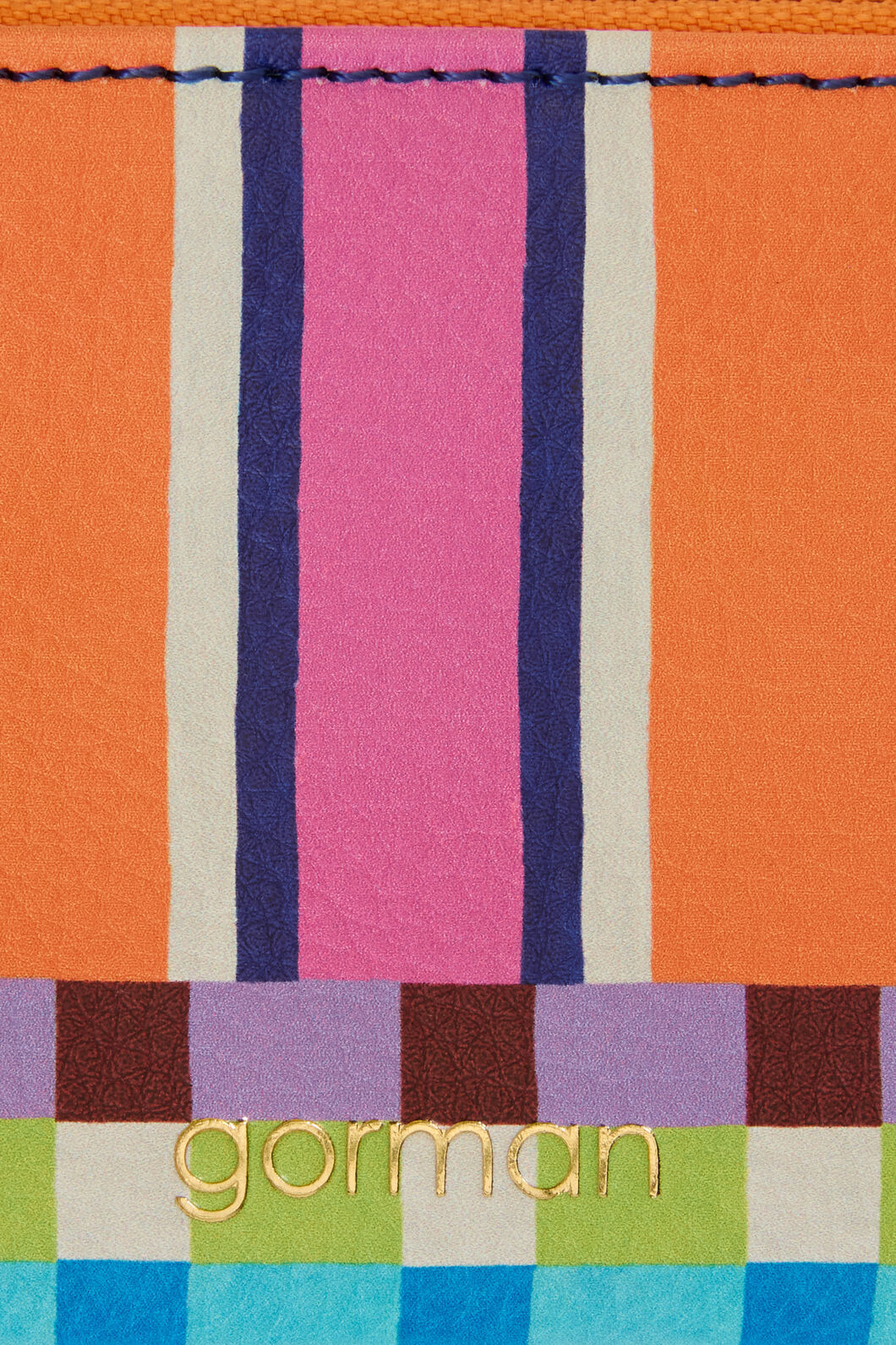 Gorman - Holiday Multi Stripe Purse - print