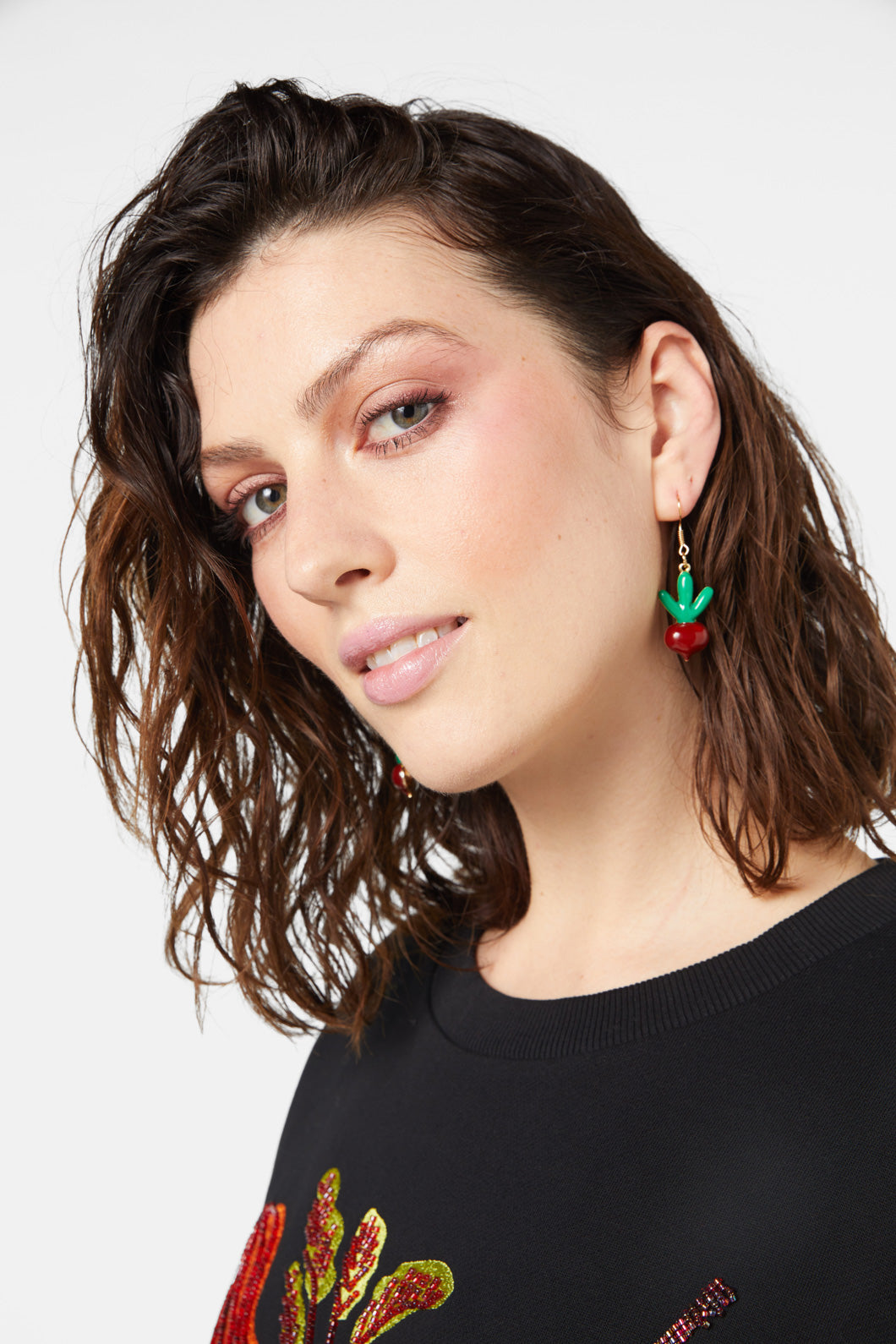 Gorman - Beetroot Earrings - multi