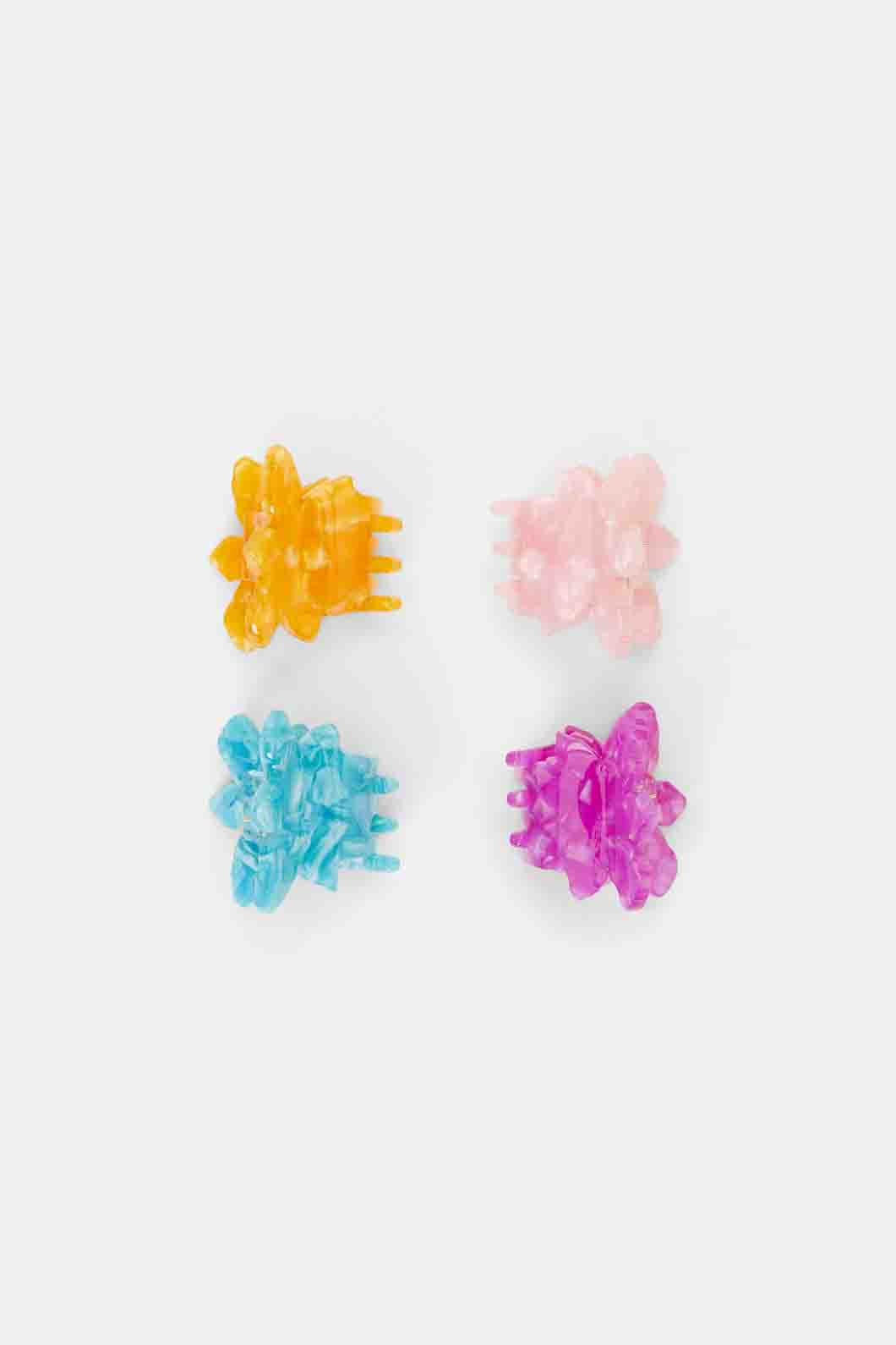 Gorman - Anamalia Orchid Mini Hair Claw Set 4 - multi