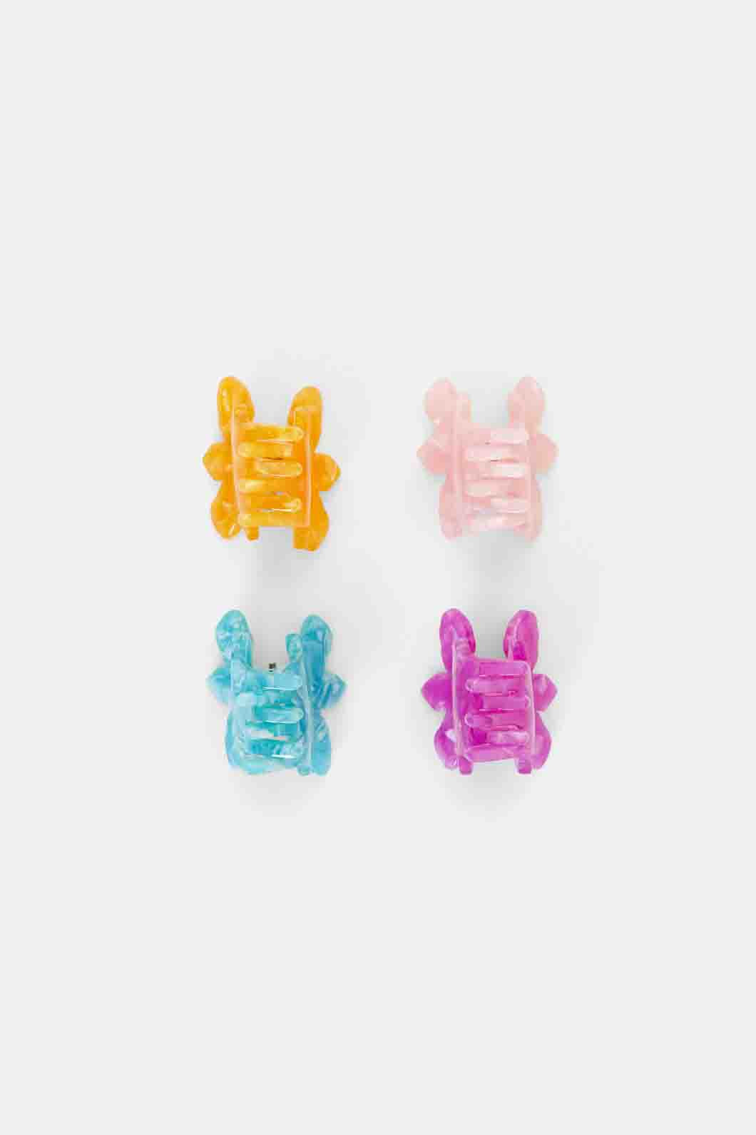 Gorman - Anamalia Orchid Mini Hair Claw Set 4 - multi