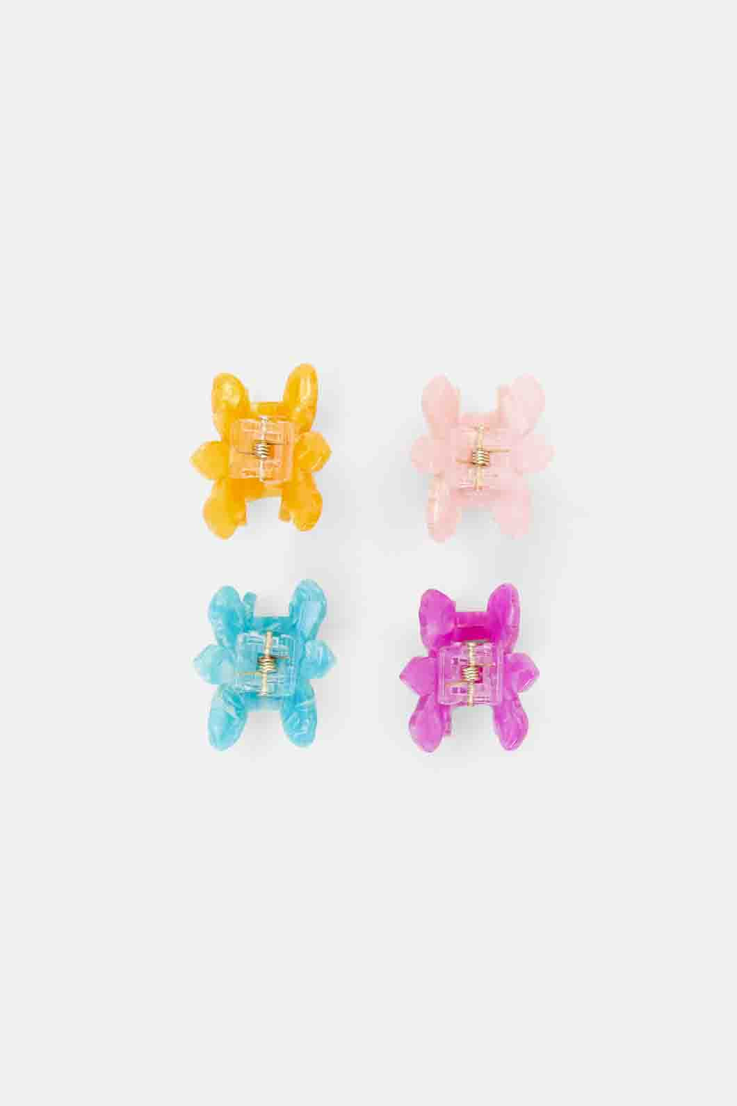 Gorman - Anamalia Orchid Mini Hair Claw Set 4 - multi