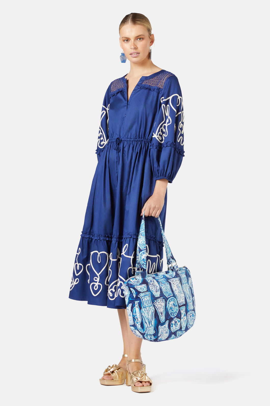 Gorman - Porcelain Paradise Tote - multi
