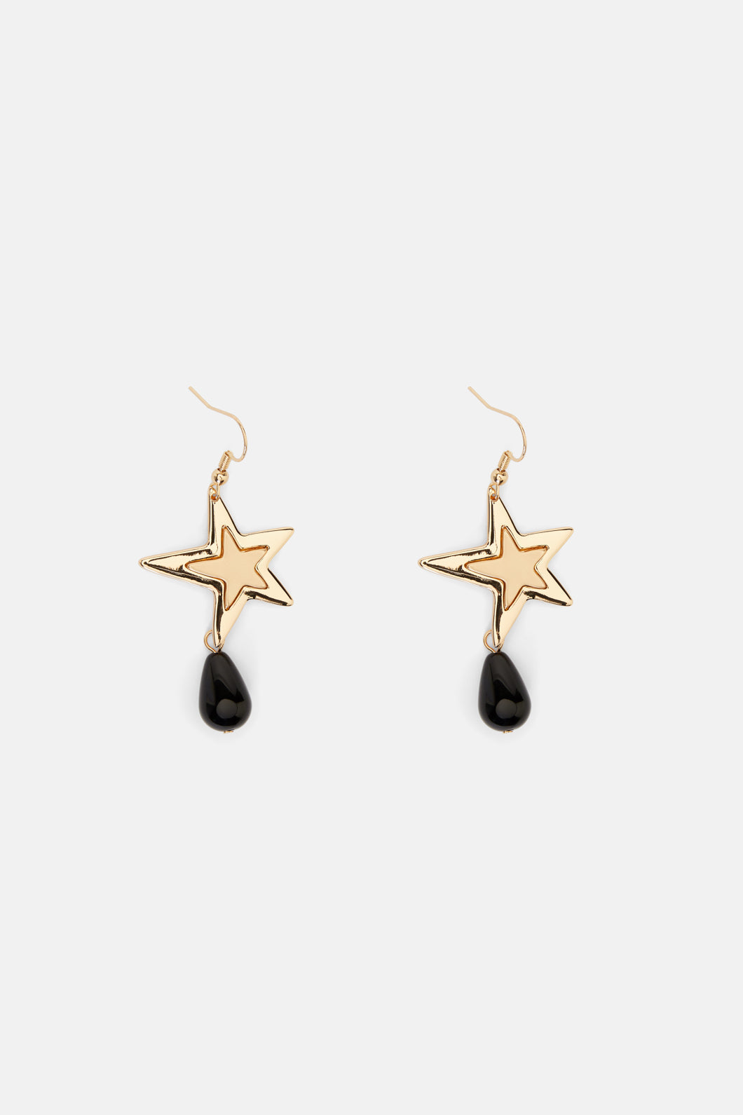 Gorman - Golden Love Star Earrings - gold