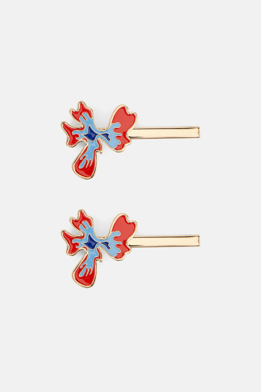 Gorman - Vivid Impressions Hair Clip Set X2 - multi