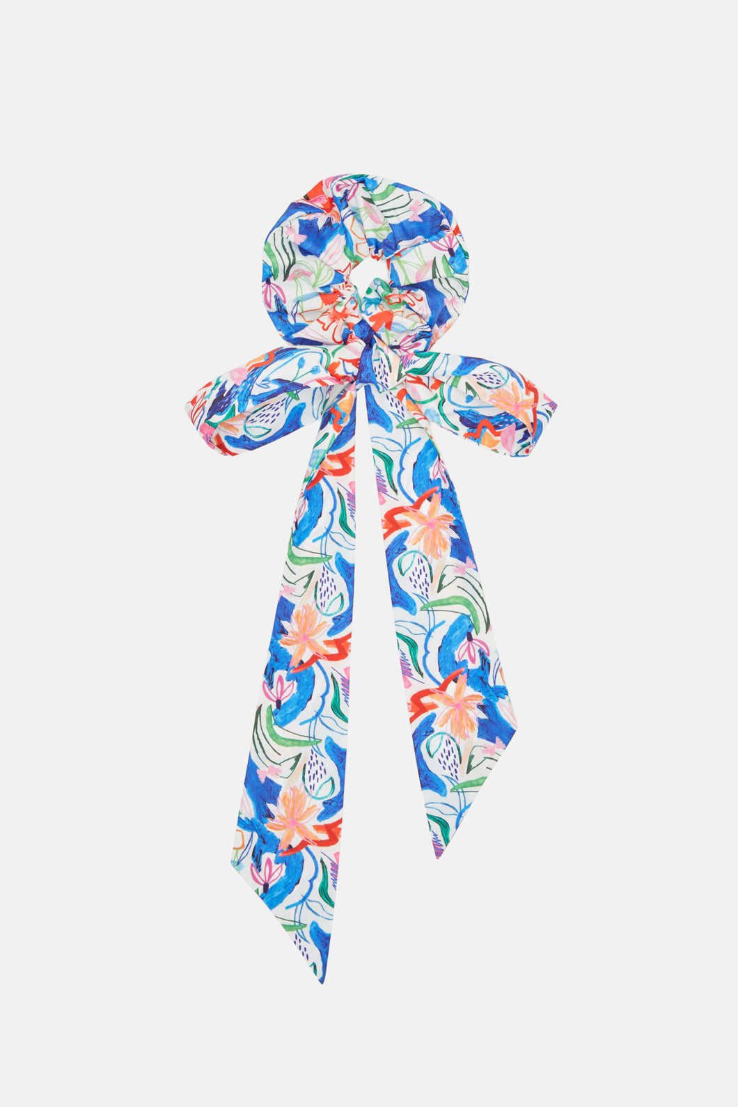 Gorman - Vivid Impressions Bow Scrunchie - print
