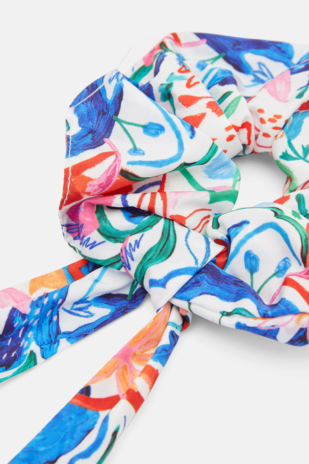 Gorman - Vivid Impressions Bow Scrunchie - print