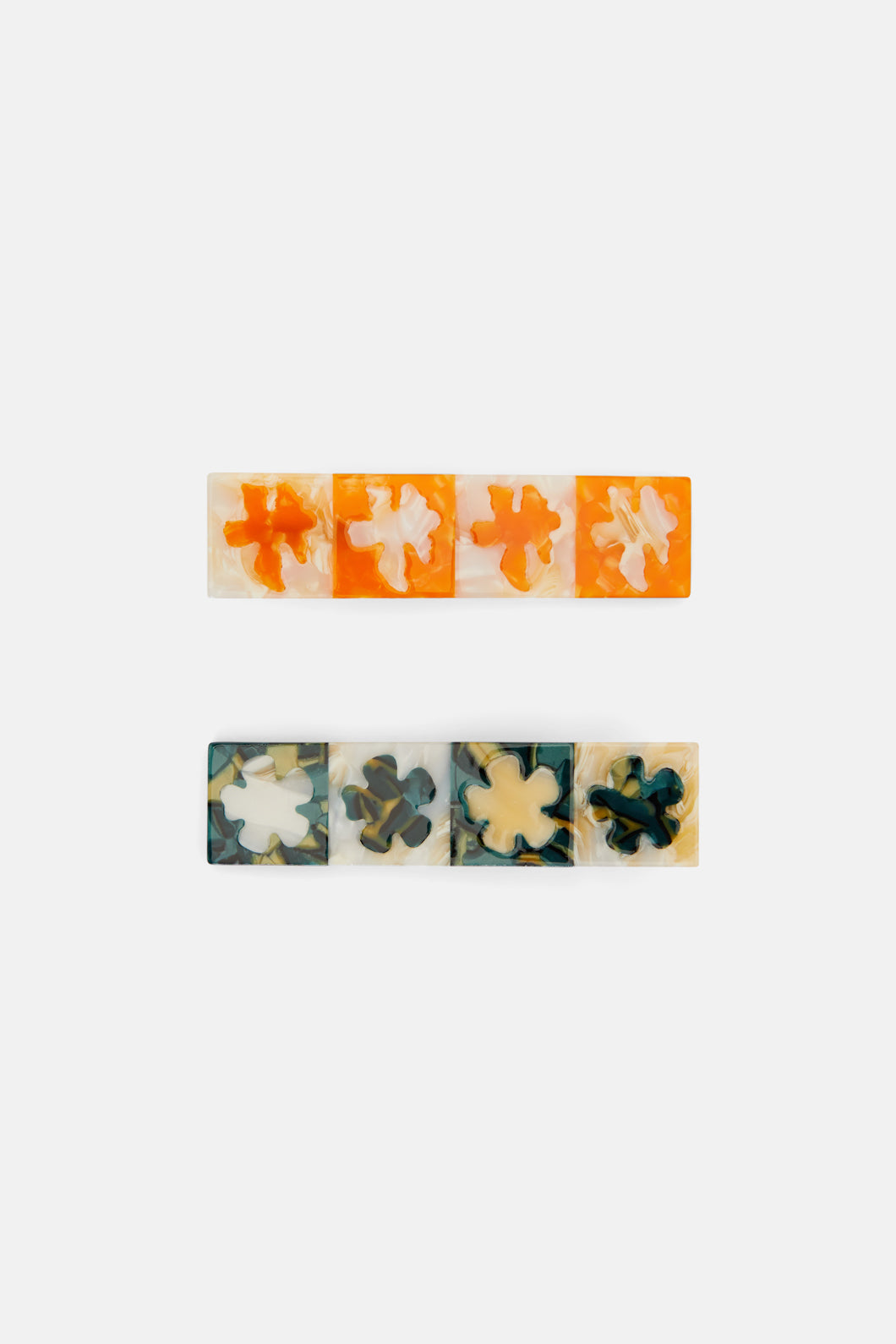 Gorman - Acrylic Hair Clip Set X2 - multi