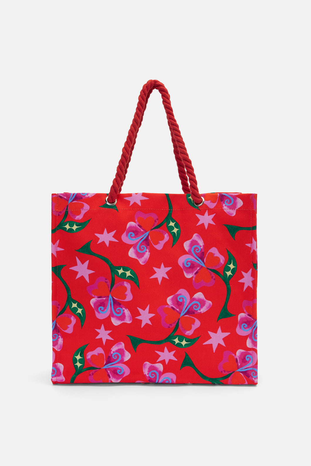 Gorman - Peruvian Lily Canvas Tote - print