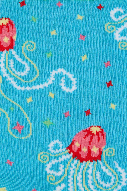 Gorman - Green Jellyfish Socks - multi