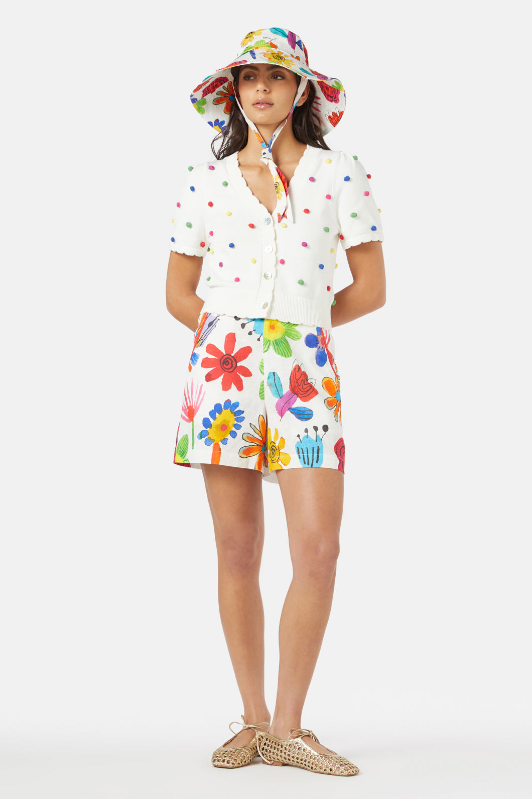 Gorman - Petal Paradise Sun Hat - print