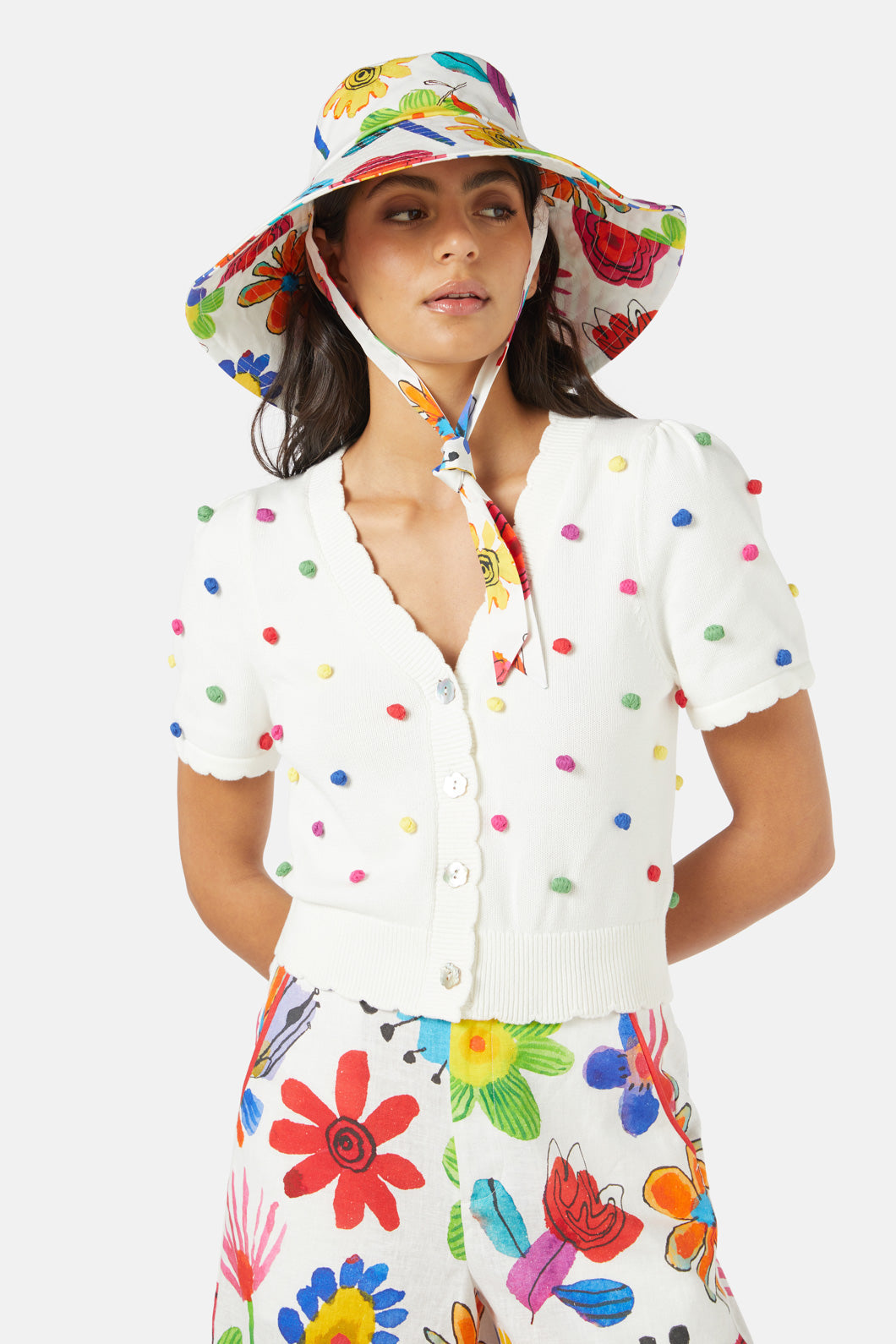 Gorman - Petal Paradise Sun Hat - print