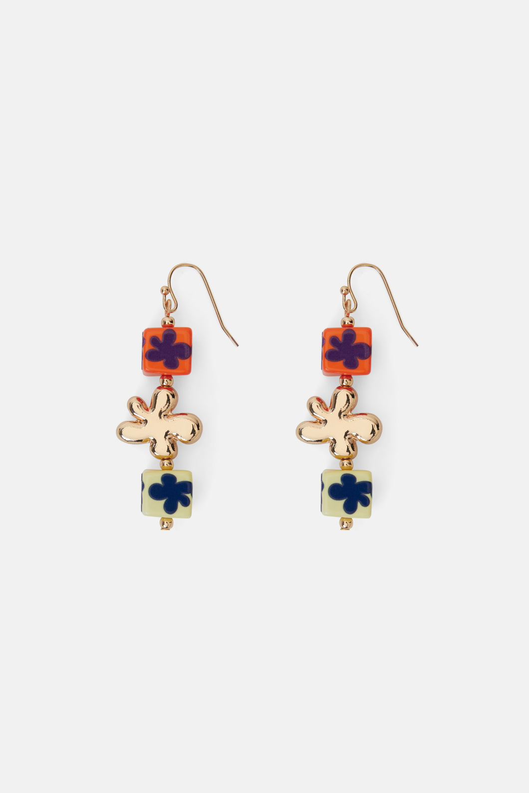Gorman - Flower Charm Earring - multi