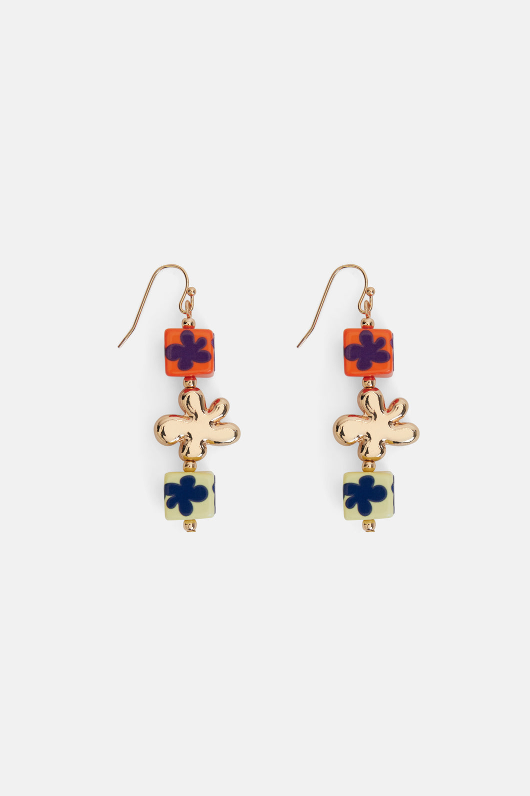 Gorman - Flower Charm Earring - multi