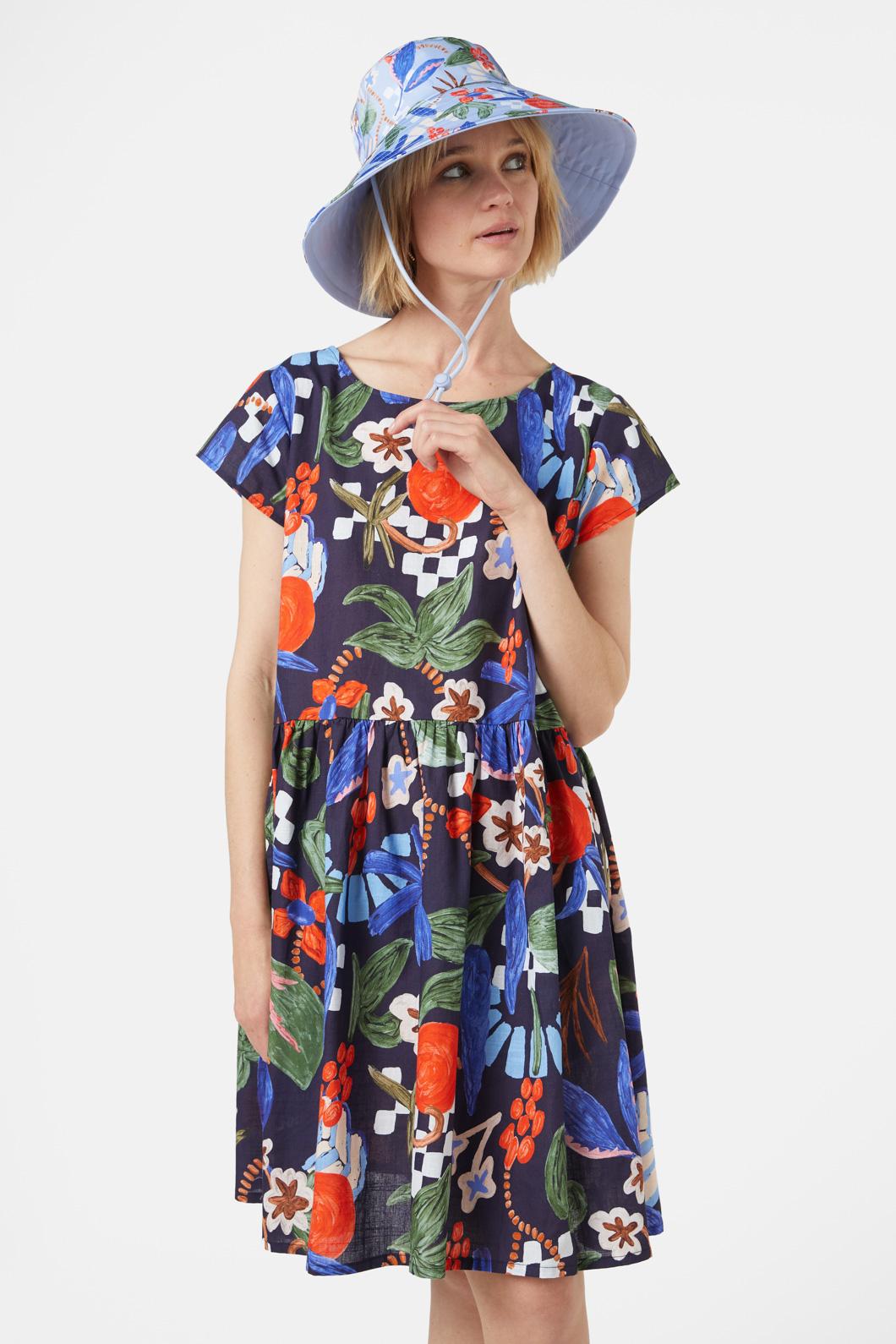 Gorman - To Market Sun Hat - print