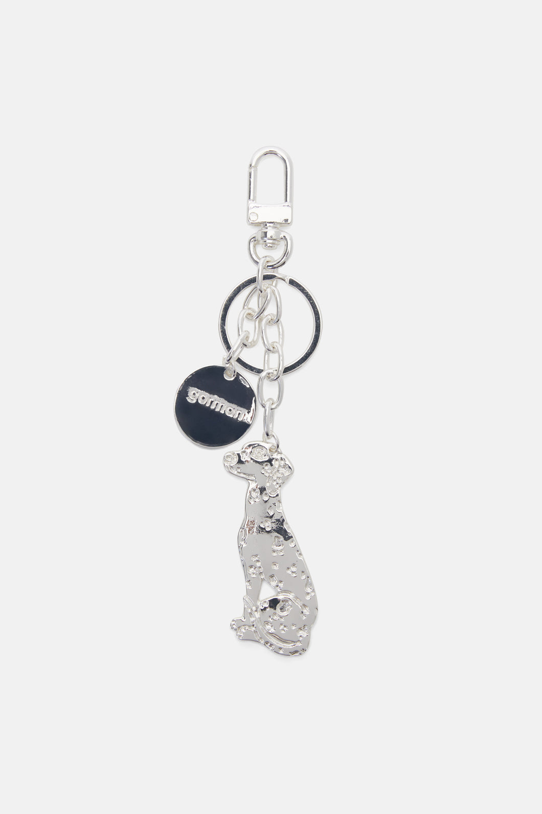 Gorman - Dalmation Key Ring - silver