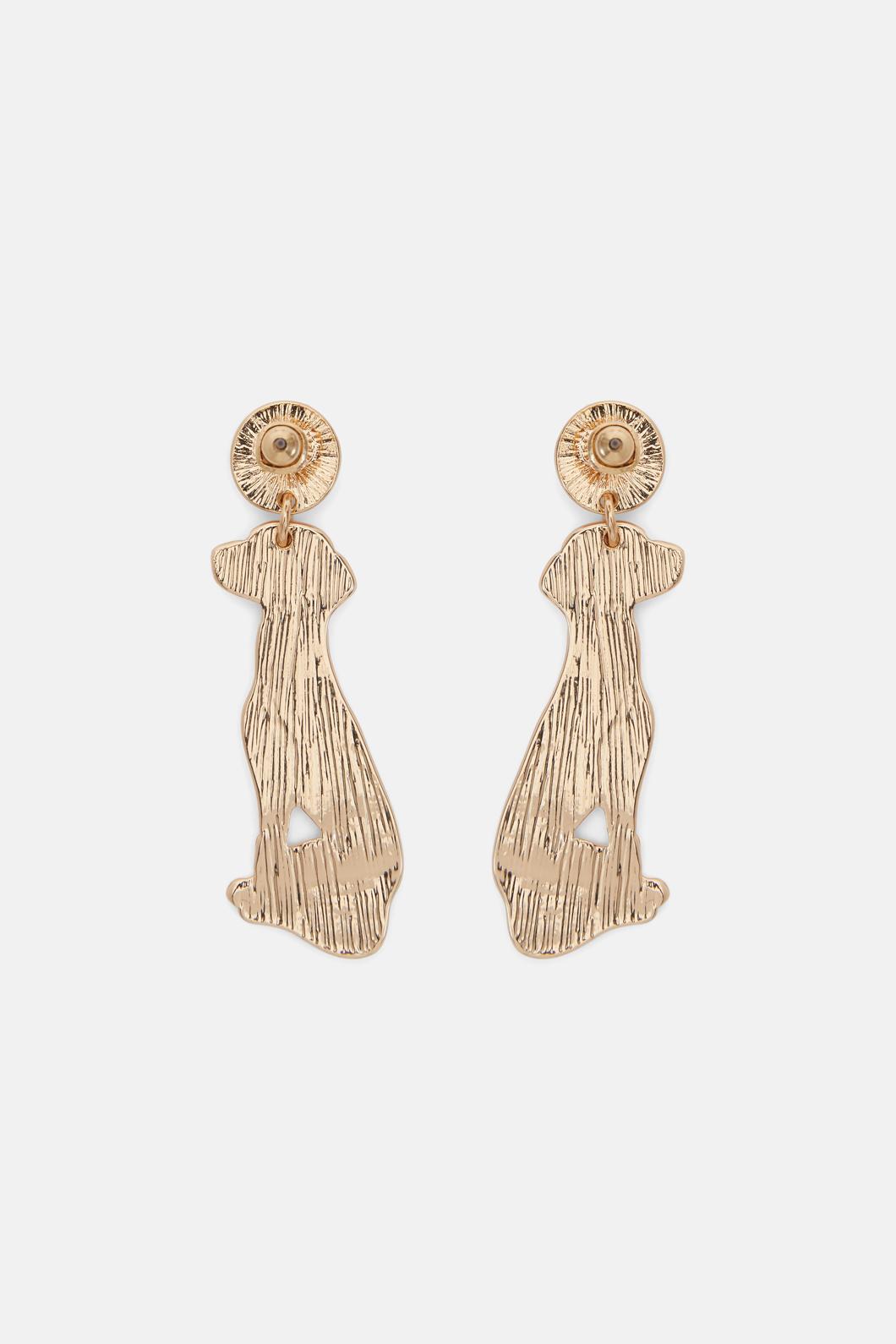 Gorman - Gold Dalmation Earring - gold