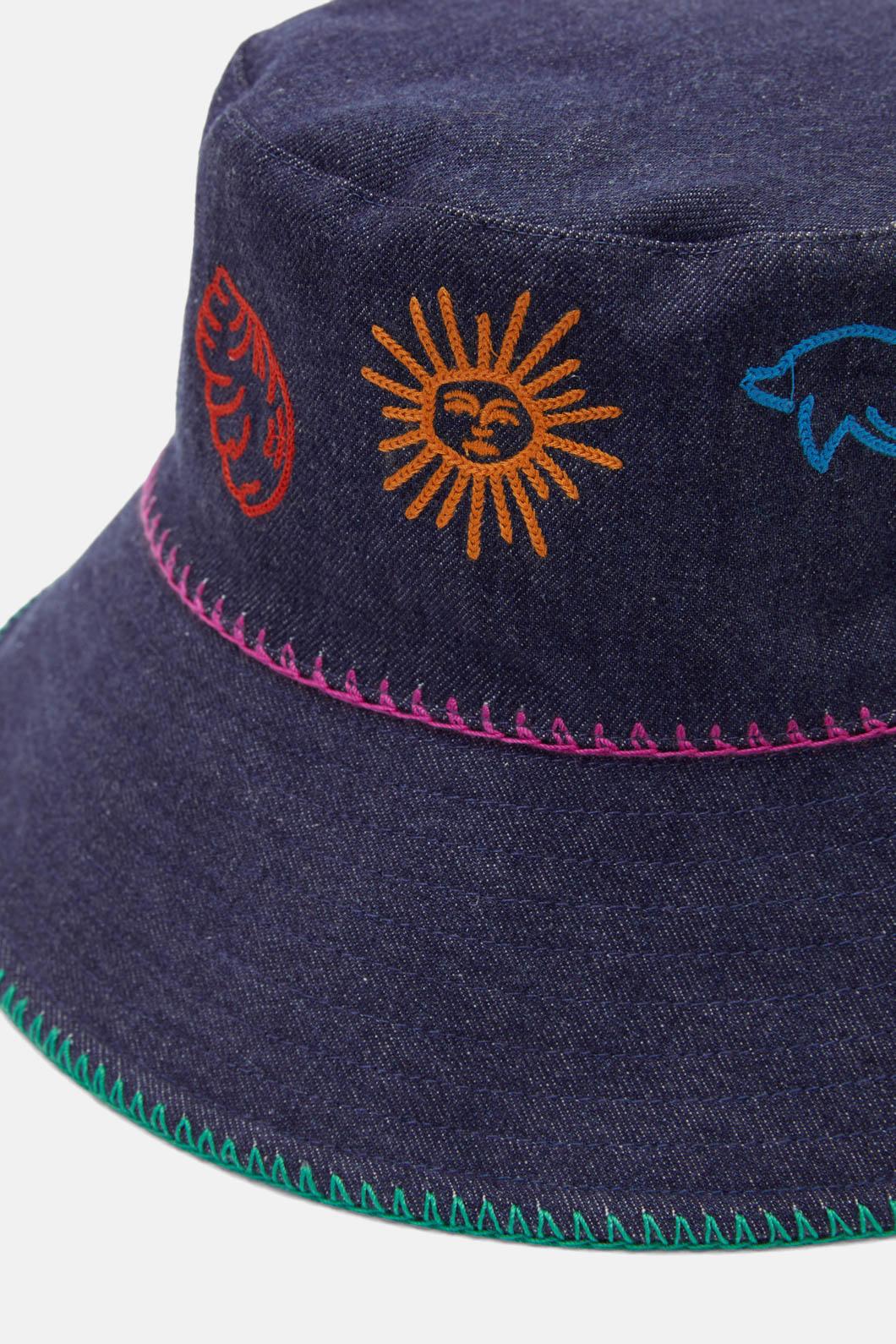 Gorman - Taking Time Bucket Hat - light-denim