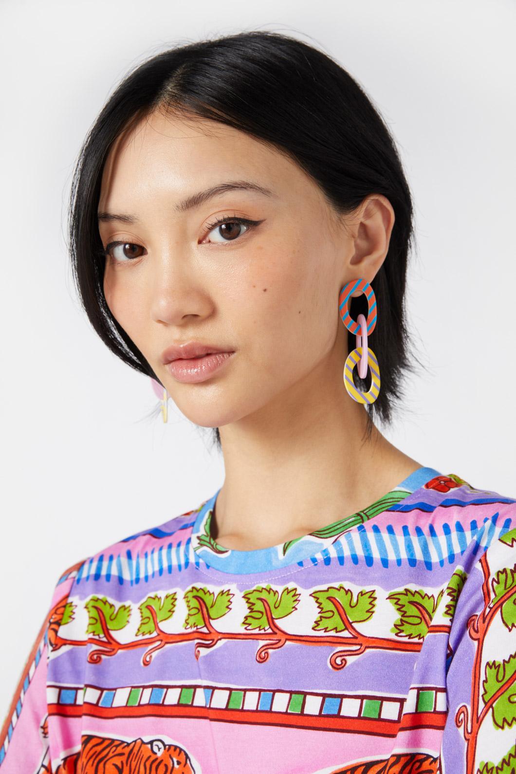 Gorman - Wanderlust Chain Earring - multi