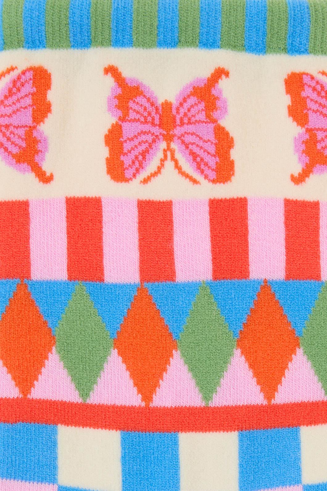Gorman - Fantasy Patchwork Sock - multi