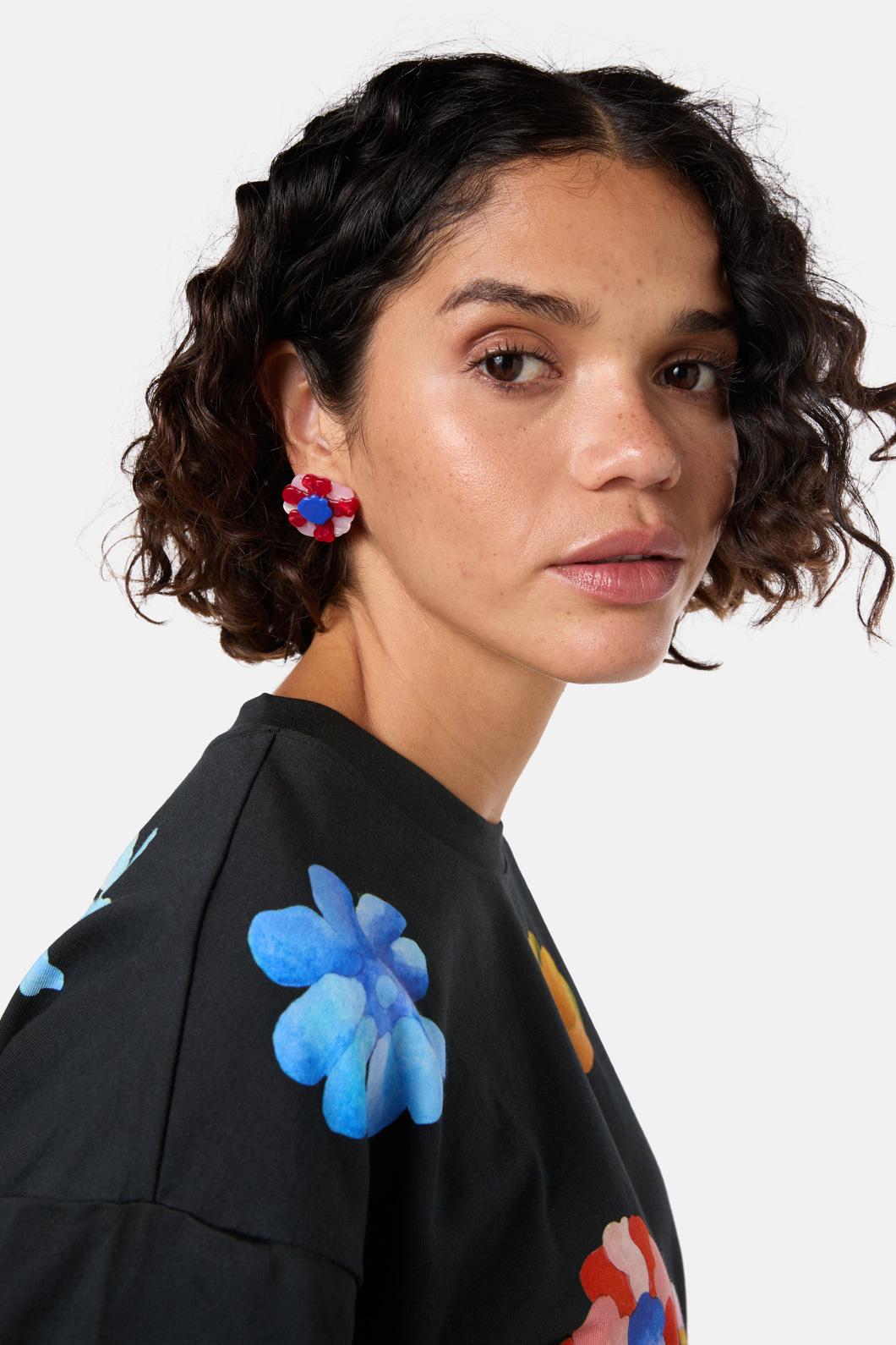 Gorman - Big Bouquet Stud Earring - multi
