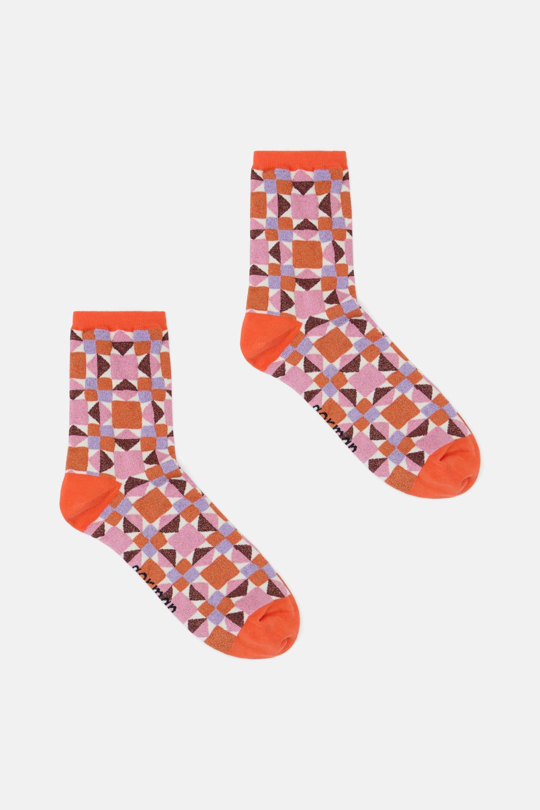 Gorman - Heirloom Orange Sock - multi