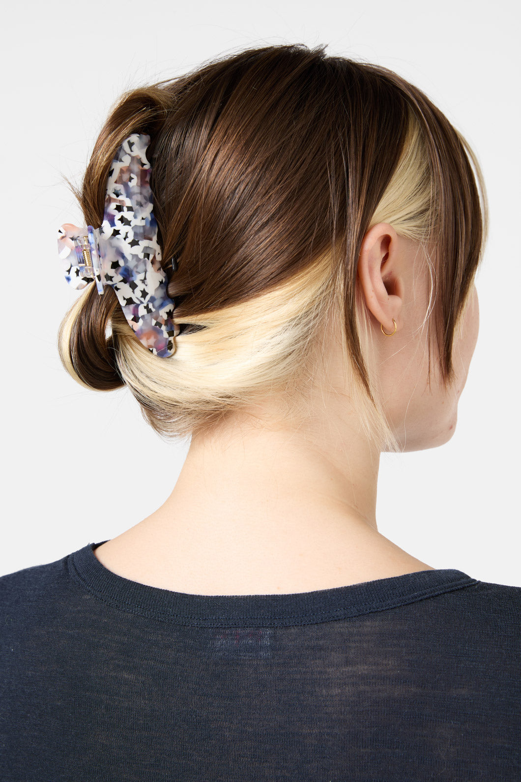 Gorman - Stripe Hair Claw Lge - multi