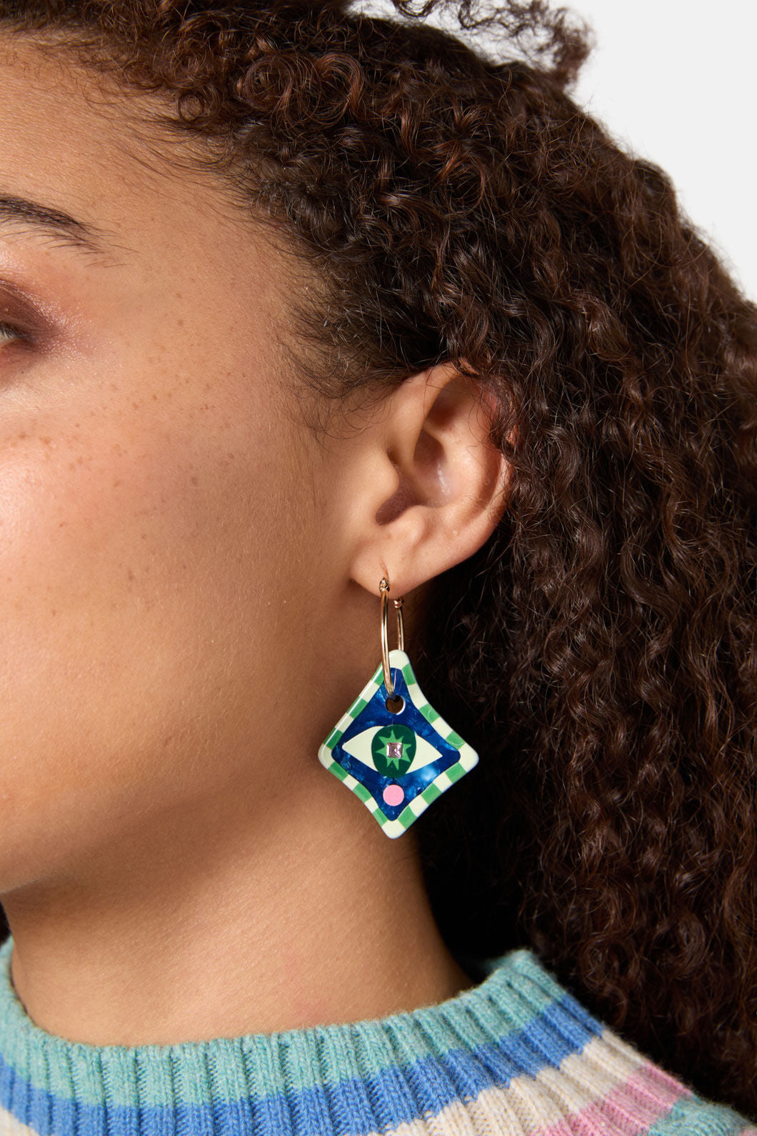 Gorman - Renaissance Eye Earring - multi