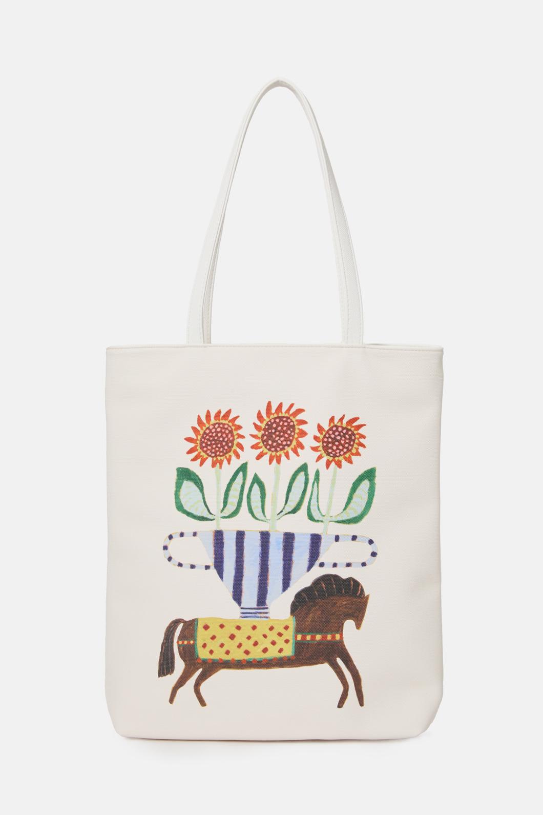Gorman - The Horses Placement Tote - print