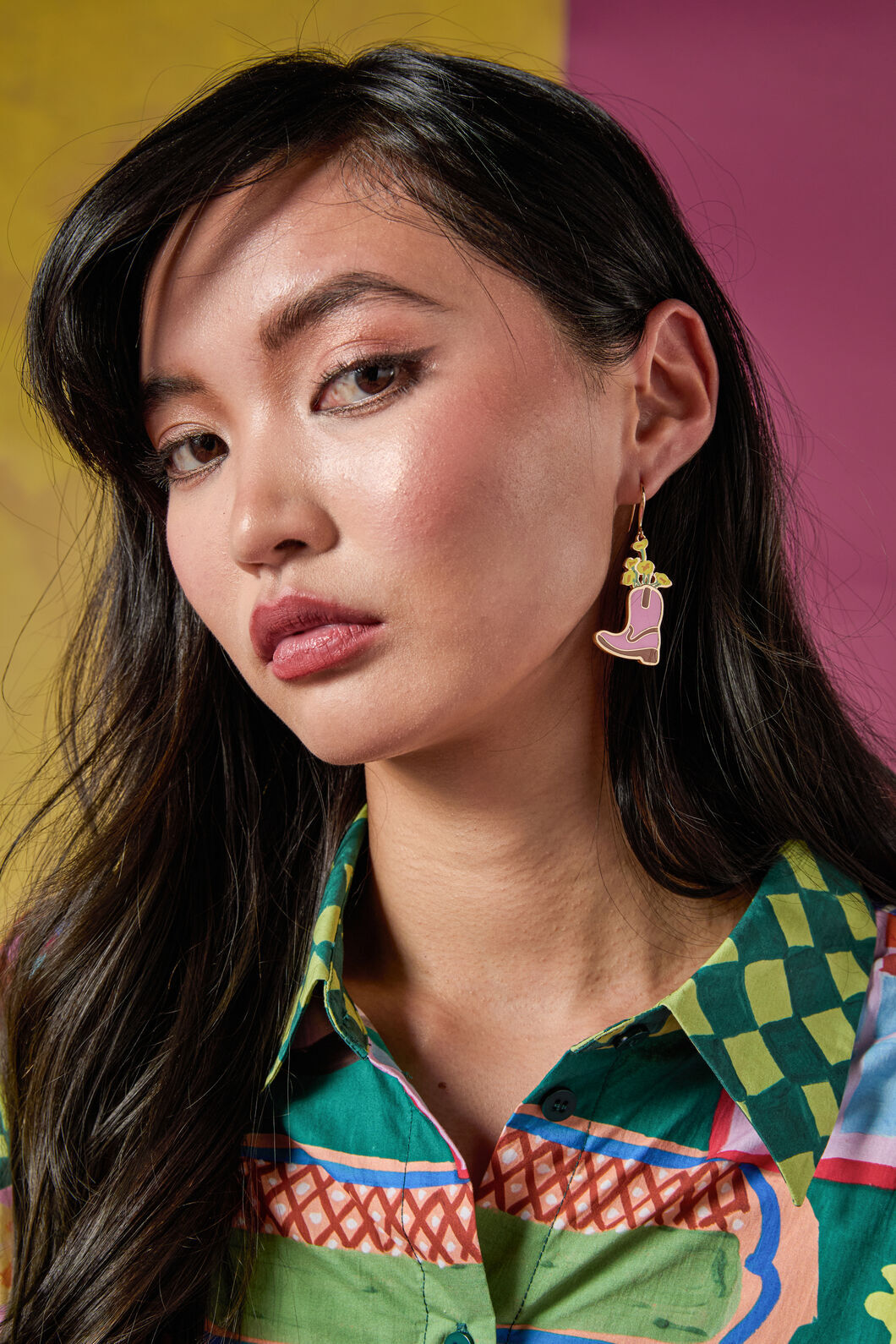 Gorman - Windowsill Cowboy Boot Earring - multi